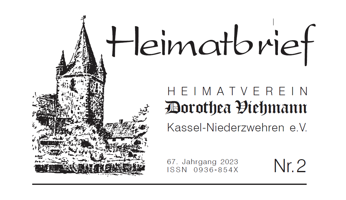 Titelseite Heimatbrief 2023 Nr. 2