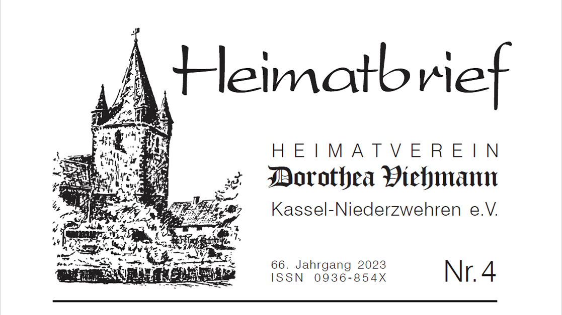 Titelseite Heimatbrief 2023 Nr. 4